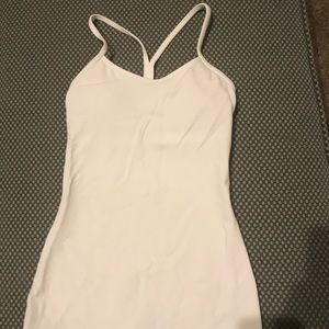 Lululemon white tank